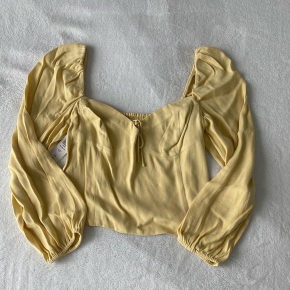 BNWT Aritzia Novella Blouse - Picture 2 of 4